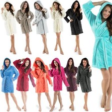 Bademantel damen kurz sherpa - bademantel,