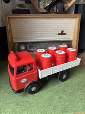 WADER Truck Line Mercedes Benz LKW 3360  ESSO Ölfässer 70er RAR West Germany