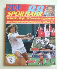 ZDF Sportjahr 88, mit Olympia und Fußball-EM, Bildband, 224S.  Geschenk-Tip