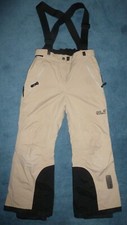 Jack Wolfskin Texapore Schnee Ski Snowboard Hose mit Recco-System  Gr:140 Top