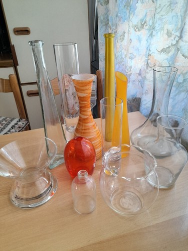 Verschiedene glas vasen - verschiedene,