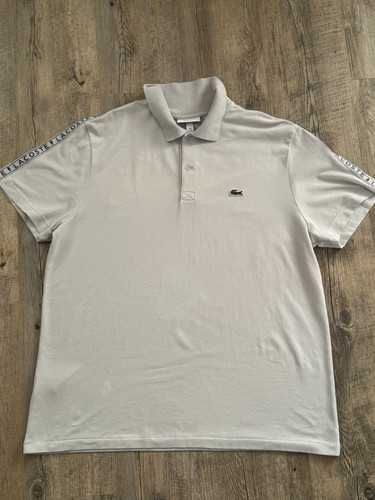 Lacoste poloshirt hellgrau - in,