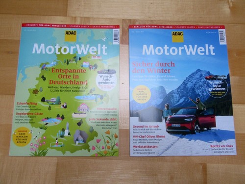 Adac motorwelt hefte - adac, motorwelt,