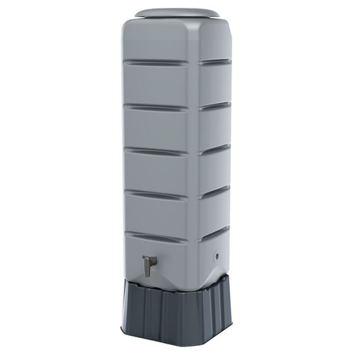 Regentonne eckig grau standard - grau,