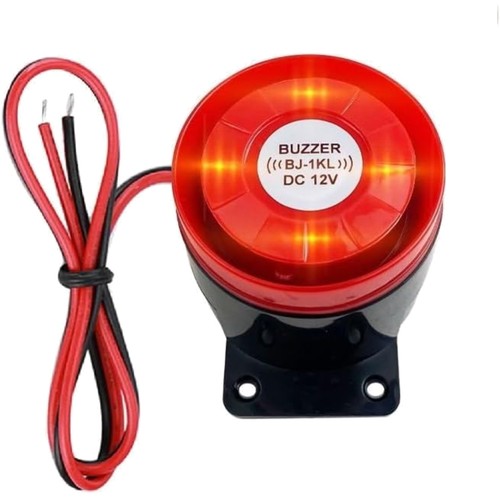 12v alarm sirene blitzlicht - 12v,
