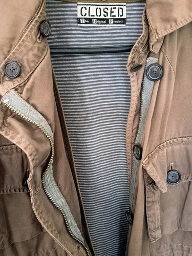 Jacke closed kirby braun mit - closed,