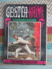 Geister-Krimi Sammelband 81, Kelter-Verlag, Sammelband mit 3 Heftromanen