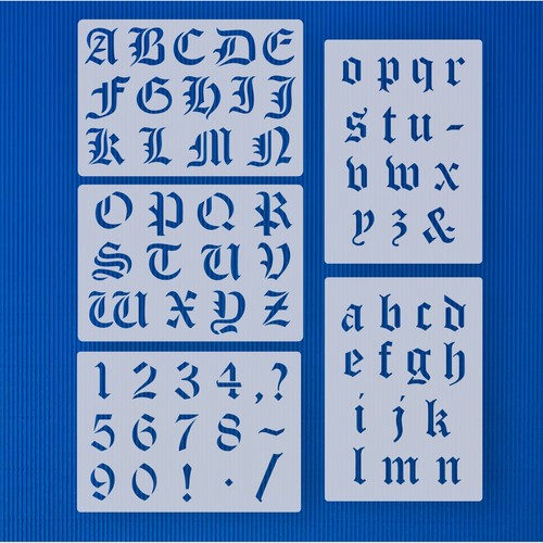 Alte schrift 5cm hoch - alte,