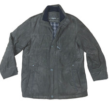 Black Stone Parka Mantel Jacke