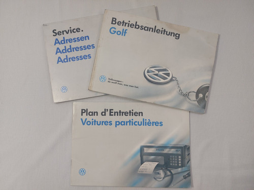 Bedienungsanleitung golf 3 - vw,