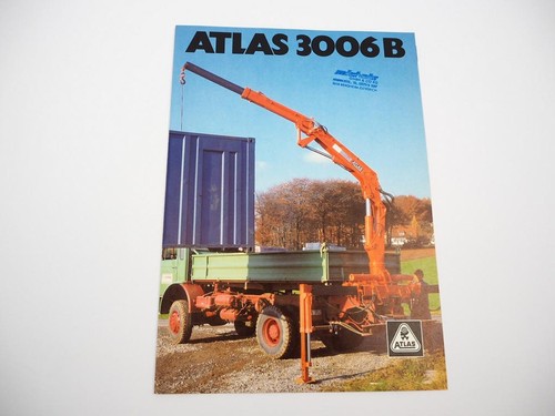 Original prospekt atlas 3006b - prospekt,