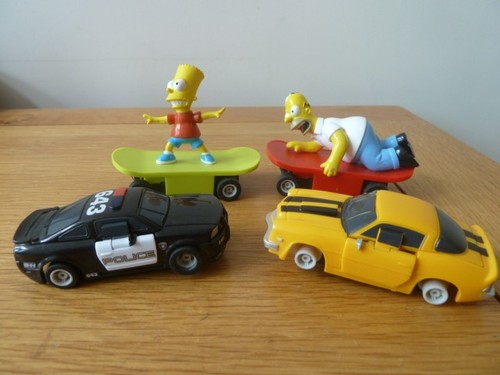 Scalextric the simpsons - the,