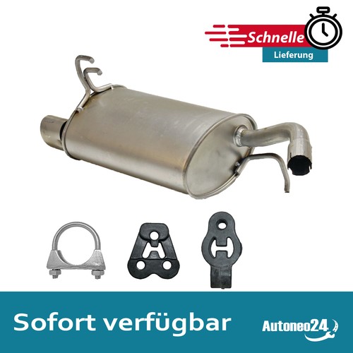 Endschalldämpfer für smart - für,