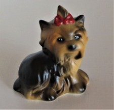 Goebel Germany - süßer Hund Yorkshire Terrier mit Schleife - 514 - 1. Wahl