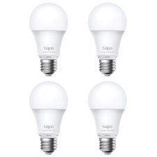 TP-Link Tapo L520E Smart Leuchtmittel E27 WLAN WiFi Birne 8.7W Lampe dimmbar 4er