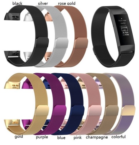 Fitbit charge 4 - 3/4, milanese
