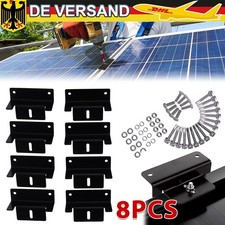 8x Solarmodul Halterung