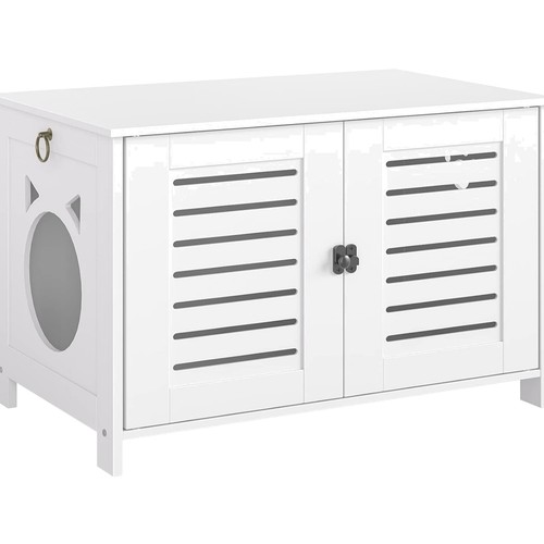 Katzenklo schrank aus holz - schrank,