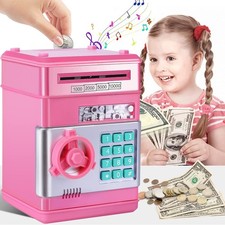 Elektronischer Mini Bankautomat Spardose für Kinder ATM mit PIN Euro Münzzähler