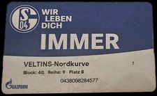 Dauerkarte Knappenkarte - FC Schalke 04  S04 - nicht mehr gültig - Sammelobjekt
