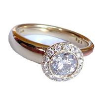 Ring 585 Gold  1.01ct
