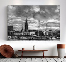 Leinwand bild hamburg stadt - hamburg,