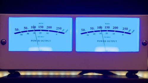 Mcintosh style analog meter - style,