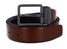 PORSCHE DESIGN Business Belt Reversible 35 W120 Gürtel Black - Cognac schwarz