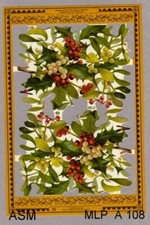 MLP  A  108  - Bogen  Glanzbilder Oblaten Scraps