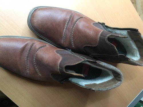 Rieker lederstiefel gefüttert - rieker,