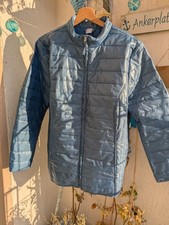 !! NEU !! LEICHTE STEPPJACKE /ÜBERGANGSJACKE !! GR. 48 !! JEANS BLAU!!NEU !! TOP