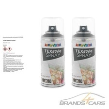 2x 150ml DUPLI COLOR TEXTILSPRAY TEXTILFARBE STOFFMALFARBE SCHWARZ 319914