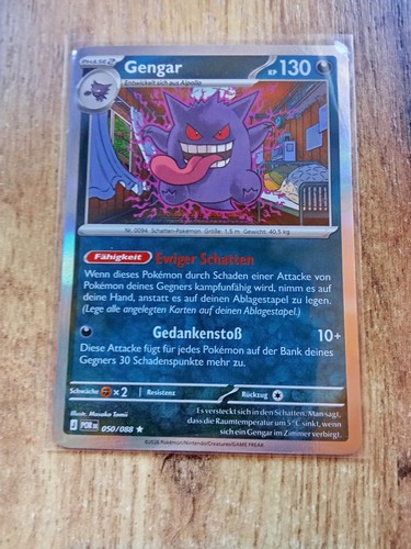 Pokemon holo karte gengar - pokemon,