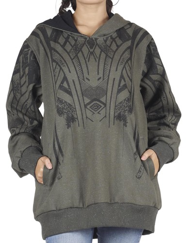 Goa festival hoody - mit, tribal