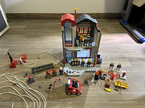 Playmobil 3885 feuerwache mit - 3885,