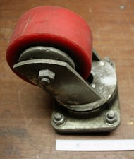 WICKE ® Laufrad Transportrolle Lenkrolle Polyurethan Rollengröße Ø×B 109×50mm