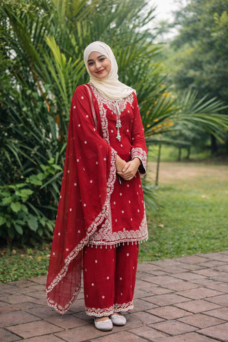 Salwar kameez indisch - salwar, hochzeit