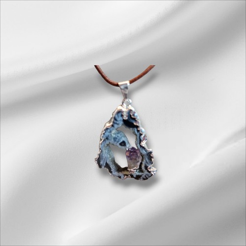 Achat geode anhänger - achat,