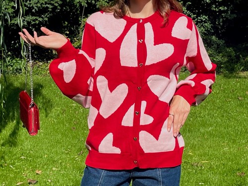 Strick jacke cardigan von - strick, -jacke/