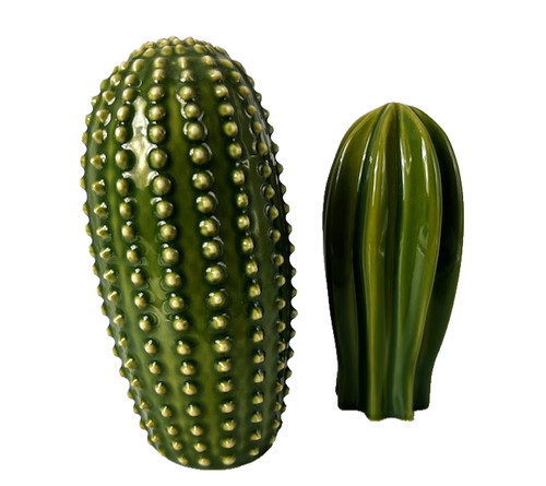 Keramik kaktus deko set - kaktus,