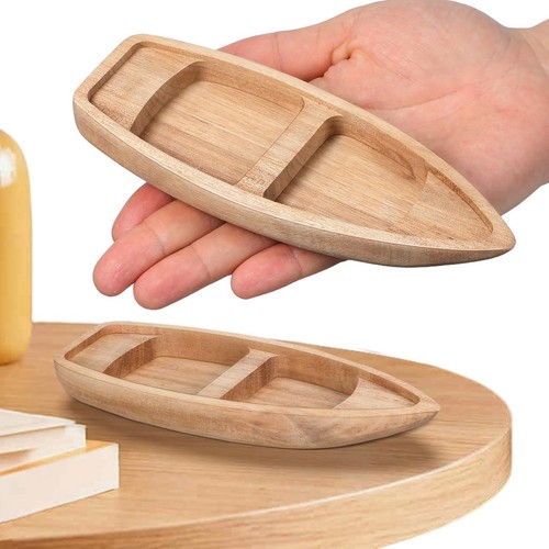 Miniatur holzboot basteln 17cm - holzboot,