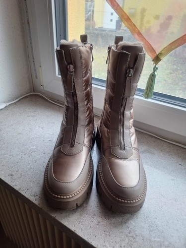 Beige goldene gefütterte - beige/goldene,
