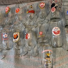 28 Gläser DDR Oberliga Fussball Oberliga Liga DDR Konvolut Gläser Stück