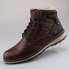 136234-Mustang Herren Tex Winter-Stiefel Boots gefüttert Gr. 40 Braun Neu