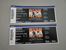2 Tickets   We will rock you Musical Stuttgart 02.12.2025