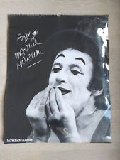 Marcel Marceau (1923-2007) großformatiger Kalender 1969 Pantomime Bip 50cmx62cm