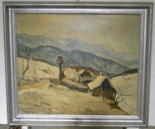 W. WICKERTSHEIMER LAHR OFFENBURG SCHWARZWALD  FRISCHNAU ELZTAL 1943 WINTERBILD