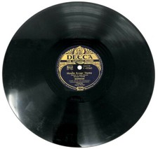 10" Schellackplatte Decca