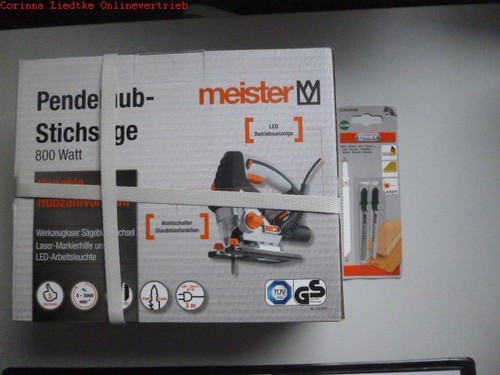 Meister set stichsäge - set,
