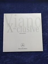 Mercedes-Benz Brabus Viano X-clusive Fahrzeugstudie Prospekt 09.2005